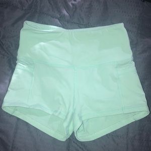 Buff Bunny Teal Shorts